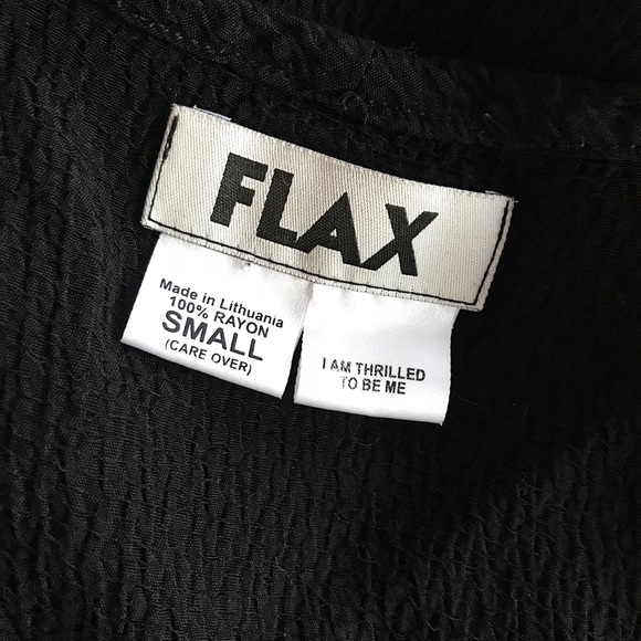 Flax Rayon Boxy Tank Top - Picture 2 of 4